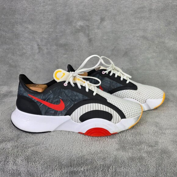 Womens Nike SuperRep White Black Red Running Sneakers Workouts & Training 11 - Picture 6 of 9
